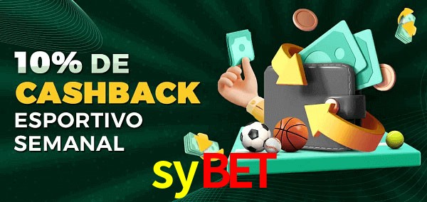 10% de bônus de cashback na sybet